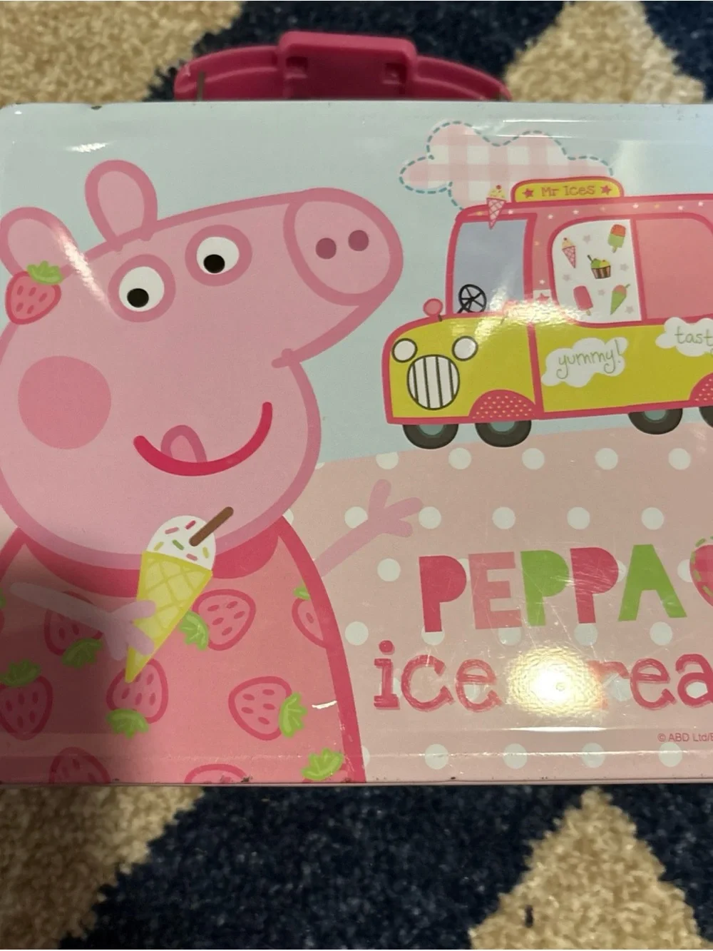 Peppa Pig Pink Ice Cream Lunch Bag